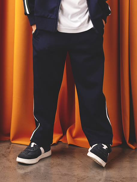 Technical Joggers for Boys navy blue - vertbaudet enfant 