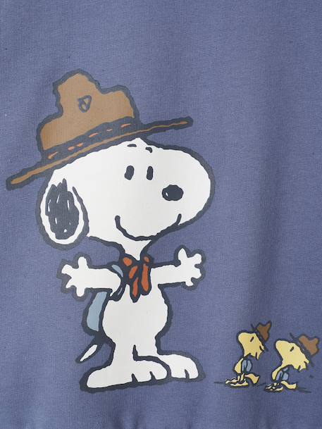 Snoopy Peanuts® sweatshirt for boys denim blue - vertbaudet enfant 