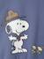 Sweat-shirt Snoopy Peanuts garçon bleu jean - vertbaudet enfant 