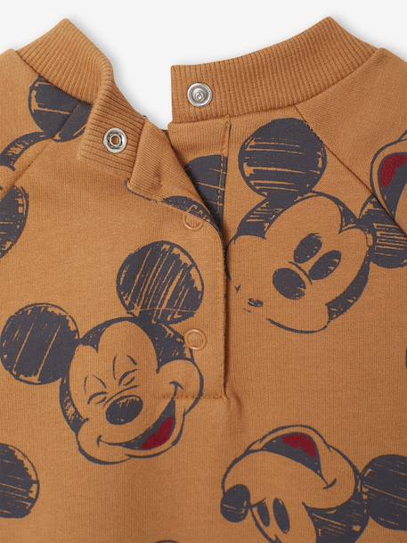 Disney® Mickey Sweatshirt for Babies pecan nut - vertbaudet enfant 