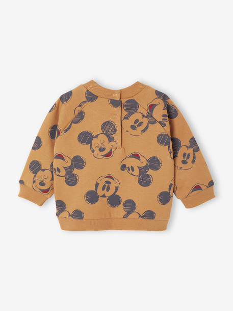 Disney® Mickey Sweatshirt for Babies pecan nut - vertbaudet enfant 