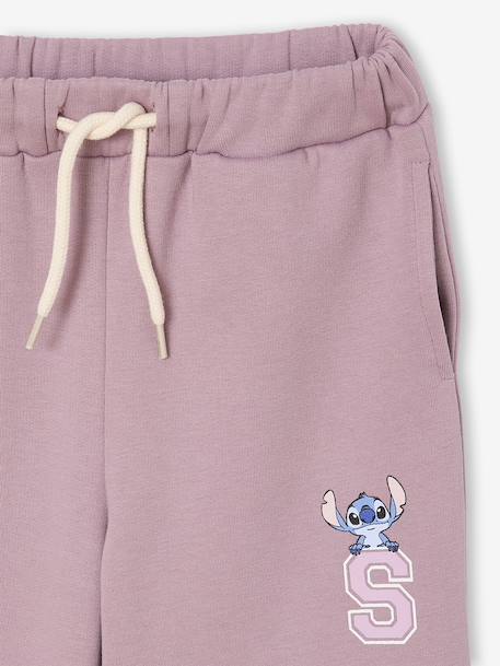 Disney® LILO & STITCH girl's fleece sportswear sweatshirt + trouser set violet - vertbaudet enfant 