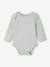 Lot de 5 bodies naissance avec ouverture américaine vert sauge - vertbaudet enfant 
