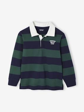 Polo rayé garçon - vertbaudet enfant Garçon-T-shirt, polo, sous-pull-Polo-Polo rayé garçon