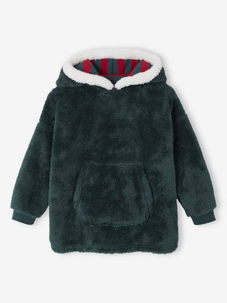 Boys' pyjama and hooded sweatshirt set green - vertbaudet enfant 