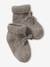 Beanie & Booties Set in Wool & Cashmere for Newborns marl beige - vertbaudet enfant 