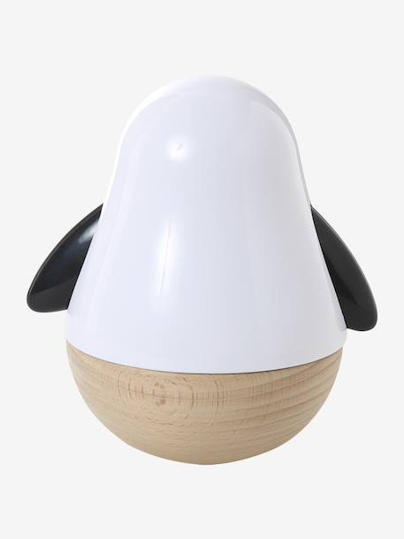 Culbuto musical panda TANZANIE en bois FSC® blanc - vertbaudet enfant 