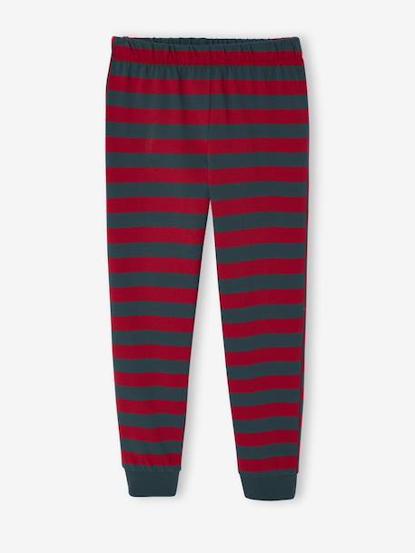 Boys' pyjama and hooded sweatshirt set green - vertbaudet enfant 