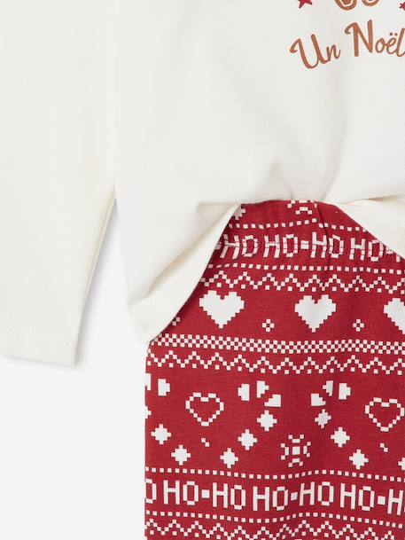 Christmas Pyjama Set for Girls red - vertbaudet enfant 