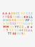 FSC® wooden magnetic letters and numbers multicoloured - vertbaudet enfant 