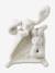Two-Tone Rabbit Comforter rose+white - vertbaudet enfant 