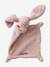 Two-Tone Rabbit Comforter rose+white - vertbaudet enfant 