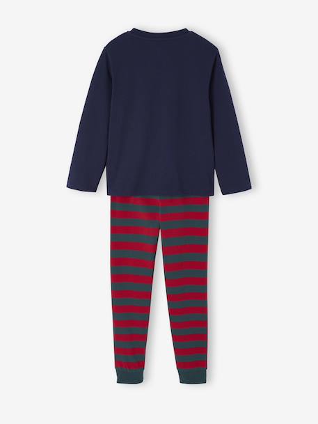 Boys' pyjama and hooded sweatshirt set green - vertbaudet enfant 