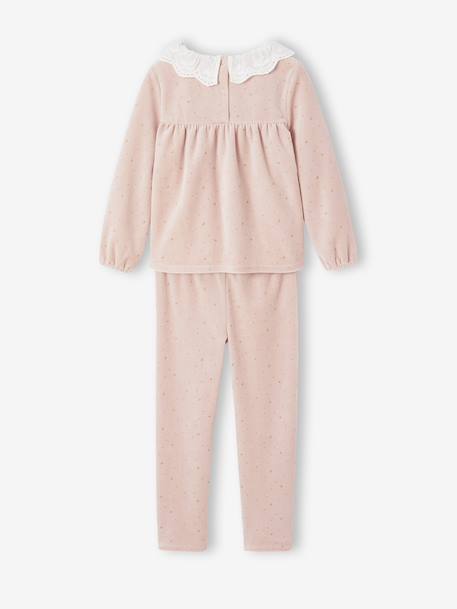 Pyjamas with Sequinned Cape for Girls rosy - vertbaudet enfant 