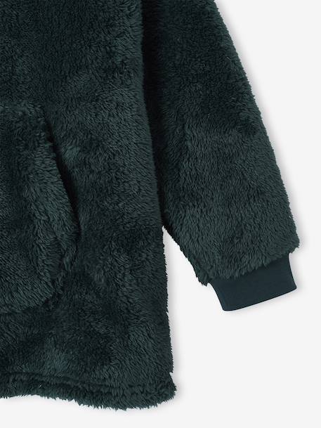 Boys' pyjama and hooded sweatshirt set green - vertbaudet enfant 