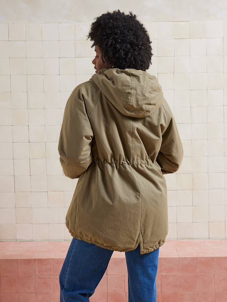 Convertible maternity and post-maternity parka green - vertbaudet enfant 