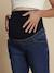 Jean de grossesse mom slim fit bandeau détachable bleu foncé+stone - vertbaudet enfant 