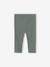 Ribbed Knit Leggings for Babies green+pale pink+rosy - vertbaudet enfant 