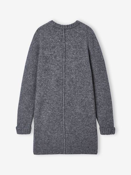 Knitted Dress, JONEN anthracite - vertbaudet enfant 