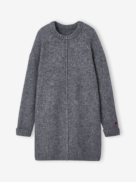 Knitted Dress, JONEN anthracite - vertbaudet enfant 