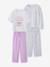 Pack of 2 Pyjamas for Girls, JONEN sky blue - vertbaudet enfant 