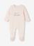 Pack of 2 Velour Sleepsuits for Newborns pale pink - vertbaudet enfant 