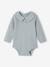 Lot de 2 Bodies naissance col officier et col tunisien beige chiné - vertbaudet enfant 