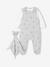 Ensemble 3 pièces naissance combinaison body doudou rose+vert d'eau - vertbaudet enfant 