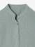 Robe fille en gaze de coton imprimée pois irisés prune+vert sapin+vert sauge - vertbaudet enfant 