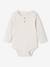 Lot de 2 Bodies naissance col officier et col tunisien beige chiné - vertbaudet enfant 