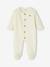 Onesie with Animal or Heart Print for Newborns chocolate+ecru - vertbaudet enfant 
