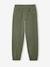 Oversized Fleece Trousers for Boys, JONEN khaki - vertbaudet enfant 