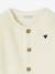 Onesie with Animal or Heart Print for Newborns chocolate+ecru - vertbaudet enfant 