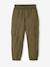 Pantalon utilitaire déperlant garçon kaki - vertbaudet enfant 