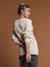 Buttoned Jumper in Brioche Stitch for Maternity, by ENVIE DE FRAISE black+ecru - vertbaudet enfant 