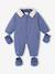 Convertible Pramsuit for Newborns navy blue - vertbaudet enfant 