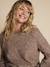 Raglan sleeve nursing jumper with braid ENVIE DE FRAISE beige - vertbaudet enfant 