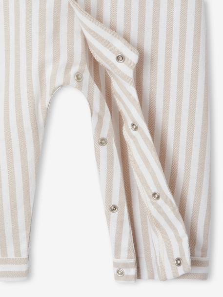 Sleepsuit set in flannel + comforter beige - vertbaudet enfant 