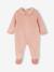 Pack of 2 Velour Sleepsuits for Newborns pale pink - vertbaudet enfant 