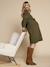 ENVIE DE FRAISE knitted maternity dress green - vertbaudet enfant 