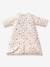 Baby sleeping bag with detachable long sleeves, ENCHANTED RABBIT printed white - vertbaudet enfant 