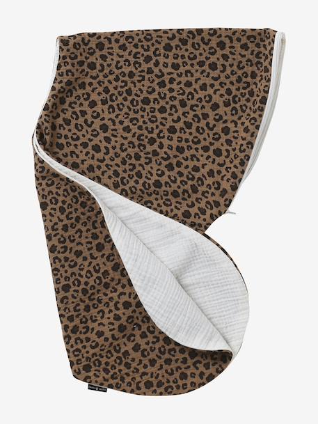 Leopard cotton muslin nursing pillow ENVIE DE FRAISE beige - vertbaudet enfant 