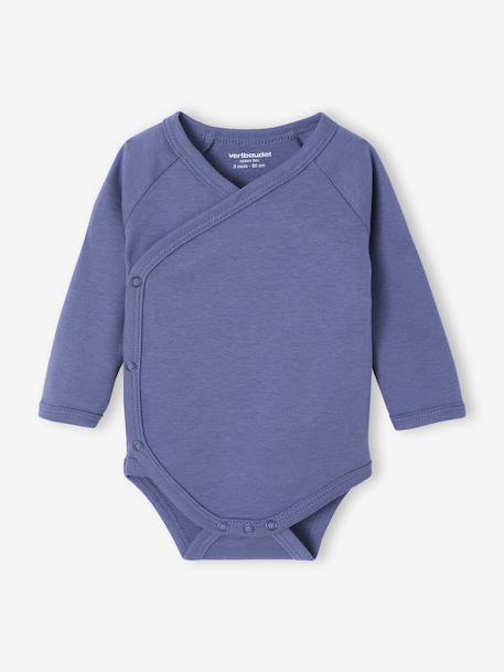Pack of 5 Bodysuits for Newborns blue - vertbaudet enfant 