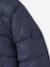 Padded Jacket with Polar Fleece Lined Hood, Reflective Effect & Recycled Fibre Padding for Boys Grey+navy blue - vertbaudet enfant 