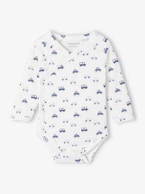 Lot de 5 bodies ouverture naissance  - vertbaudet enfant