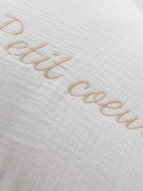 Cloud Cushion in Cotton Gauze cinnamon+ecru+grey blue+rosy+sage green - vertbaudet enfant 