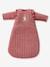 Baby sleeping bag with detachable long sleeves, ENCHANTED RABBIT old rose - vertbaudet enfant 