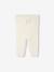 Set of 4 Plain Knit Items for Newborns: Cardigan + Trousers + Booties + Bodysuit ecru - vertbaudet enfant 