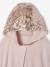 Ensemble Pyjama Fille Cape Sequins rose poudré - vertbaudet enfant 