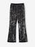 Girls' sequin trousers silver - vertbaudet enfant 
